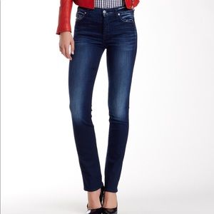 7 for all mankind high waist vintage straight Jean